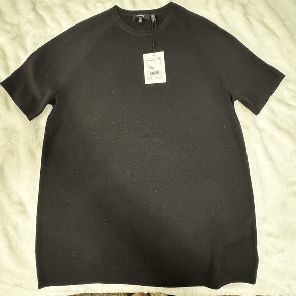 Theory Cashwear Wool Short Sleeve Sweater Men’s M NWT - Picture 1 of 7